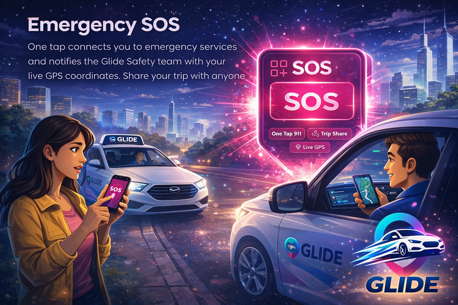 Glide Emergency SOS